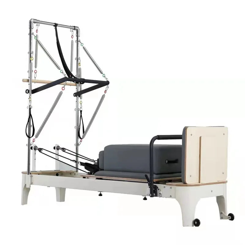 Home Yoga Training Maple Bed Core Exercise Equipment Pilates Machine Reformers With Tower