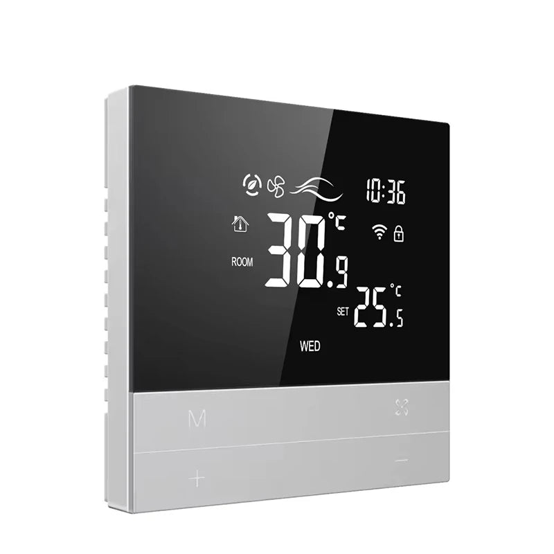 Tuya Smart Wi-Fi Thermostat for Hotel Heating System Energy Efficient 7 Days Programmable Works with Alexa & Google Home
