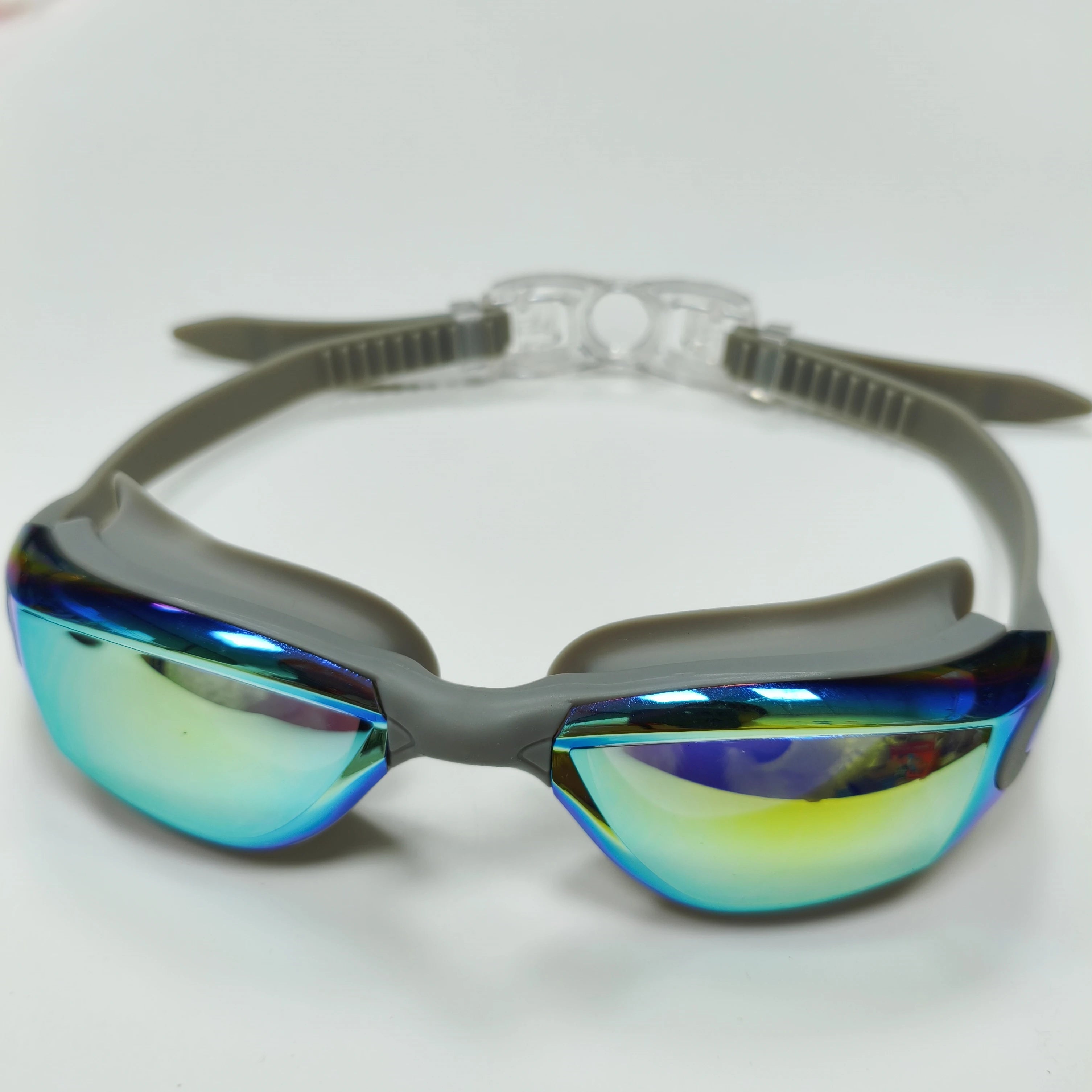 Support Custom Logo Waterproof Anti Fog Swimming Goggles Silicone Adjustable Swim Goggles for Adult