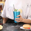 Private Custom Laser and Eco - Friendly Aluminum Drinking Cup with Customized Color