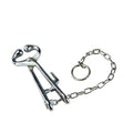 Veterinary Stainless Steel Combination Bull Nose Pliers for Towing Cattle Horses Goats Nose Piercing Ring Placement with Chain