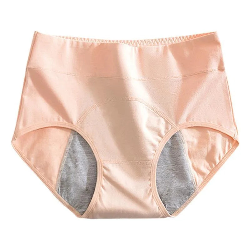 Wholesale Women's Menstrual Anti-Side-Leakage Menstrual Panties Cotton High-Waisted Comfortable Physiological Trousers