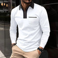 Liu Ming Cheap Wholesale Autumn Casual Men Clothing Long Sleeve Solid Business Tops Plus Size t Shirts