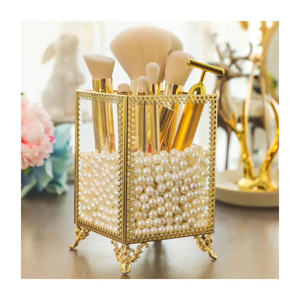 Crystal Eyebrow Lipstick Blending High Brush Holder Makeup Brush Set Organizer Makeup Brush Holder