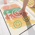 Cartoon Diatom Mud Absorbent Bath Mat Diatom Kitchen Toilet Mud Soft Easy Quick Dry Wash Rubber Non Slip Absorbent Bath Mat