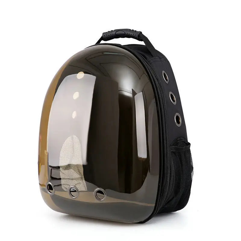Hot Small Cat Dog Pet Carrier Backpack Expandable Solid Style Pet Bag Zipper Breathable Cat Dog Capsule Accessories