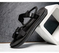 Men's Outdoor Sport Athletic Sandals Comfortable Adjustable Slippers Arch Support Flat Waterproof for Beach Summer Open Toe