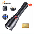 1000+lm White Laser Waterproof Aluminum Alloy Power Bank Tail Breaker Rechargeable USB LED Tactical Flashlight 40000 Hours