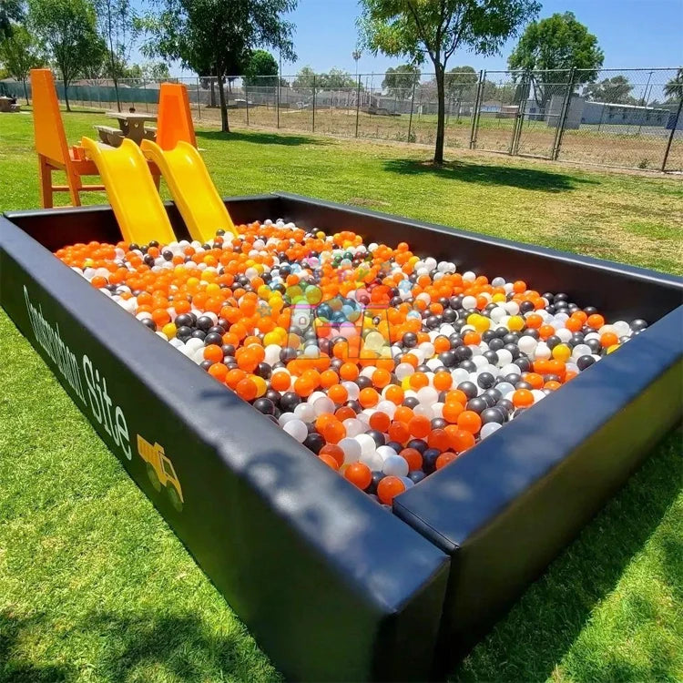 Commercial Piscine a Balles Pour Enfants Step and Slide Soft Play Ocean Ball Pits Pool