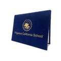 A5 Velvet Certificate Diploma Folder Certificate Cover Holder With Custom Logo
