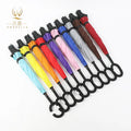 Wholesale Windproof Durable Minimalist Straight Pattern Reverse Umbrella 190T 8-Bone Plastic Handle Manual Control Parties
