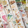 1Roll Washi Tape  Wonderful World Series Landscape Handbook Decorative Material Stickers