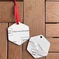 MDFSUB Best Price Double-sided Sublimation Mdf Christmas Ornament Sublimation Christmas Pendant Sublimation Blank Mdf Ornaments