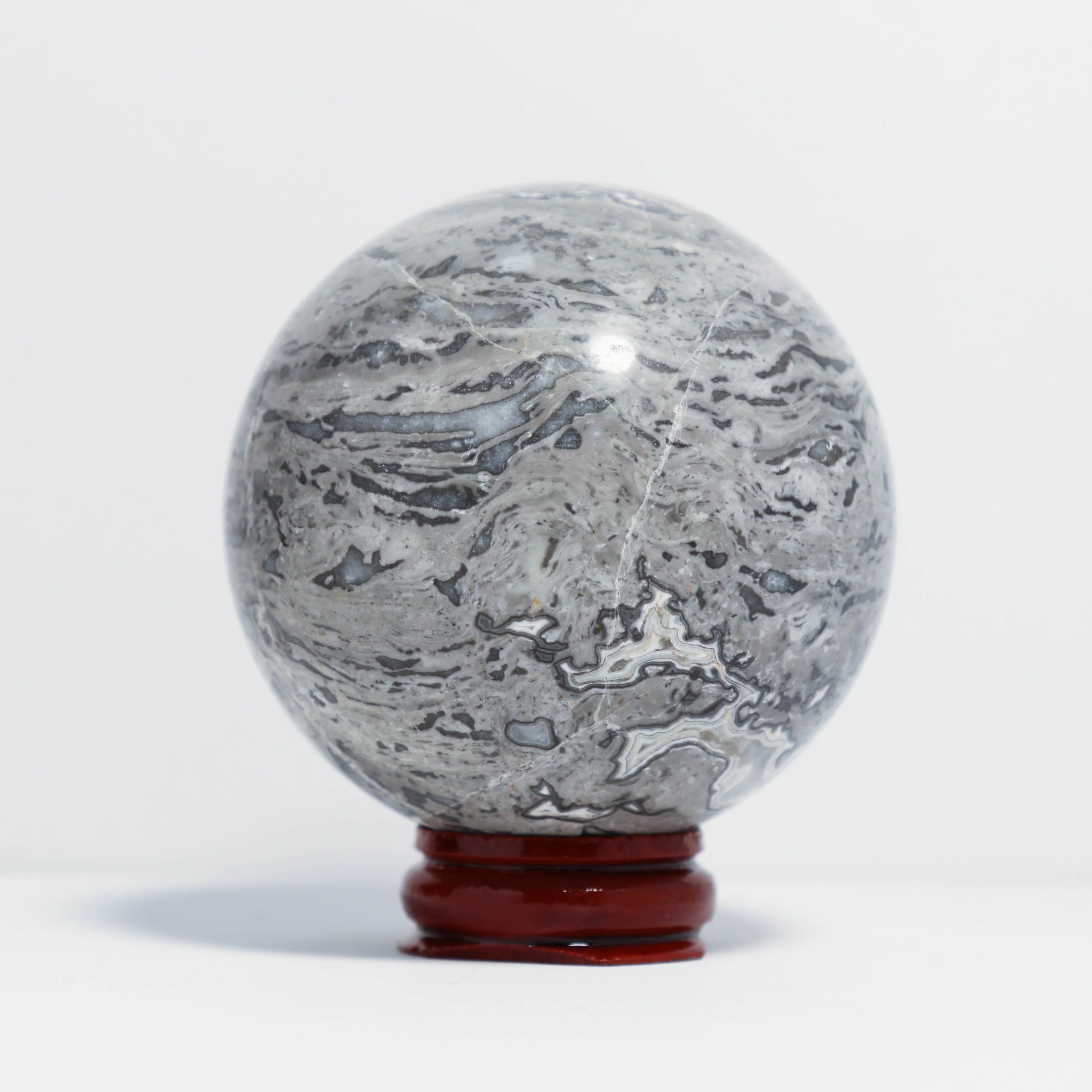 Crystals Healing Stones Ball Picasso Jasper Sphere Reiki Stone Crafts  for Meditation