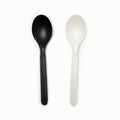 CPLA Individually Packaged 6\" Biodegradable PLA Spoon Disposable Cornstarch Utensils for Parties