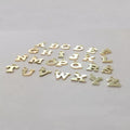 Wholesale Fashion Jewelry A-Z 14K Gold Filled Initial Alphabet Letter Charm Pendant Design for Jewelry Bracelet Making