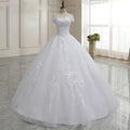 2023 New Arrival Stunning Off the Shoulder Wedding Gowns White Europe Elegant Plus Size Floor Length Wedding Dress