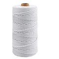Over 40 Colors in Stock-100% Cotton Macrame String Braided Rope Roll Coated 4mm Cotton Cords for Bags Garments