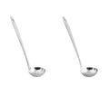 Stainless Steel Soup Cooking Spoon with Handle for Kitchen