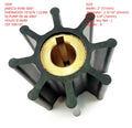 Rubber Impeller Closedl DJ PUMP 09-46-0801 Brass Impeller Sherwood 10187K Boat Impeller JABSCO 4598-0001 Seawater Pump Parts