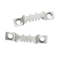 TS-K074C 1000Pack Small Sawtooth Picture Hangers 8.5*42MM Iron Electrolytic Treatment Frame Hanging Hook No Nails Required