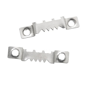TS-K074C 1000Pack Small Sawtooth Picture Hangers 8.5*42MM Iron Electrolytic Treatment Frame Hanging Hook No Nails Required