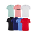 Custom T Shirt Printing Blank T-shirt With Logo Summer Mens Custom Heavyweight T Shirt Large Size Loose Custom Ice Silk T-shirts