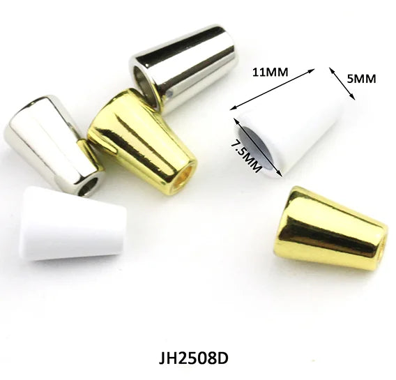Custom Cord Ends Metal Adjustable Lanyard String Cord Lock Stopper for Hoodies Swimsuit Drawstring Clothing Garment