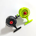 High Reel Seat Ice Fishing Reel 3.5:1/Max Drag 4kg/4+1BB Aluminum Handle EVA Stream River Fly Fishing Gear