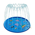 Wholesale 68 Inch Sprinkler Mat Portable PVC 170cm Blue Splash Pool for Pet Swimming Outdoor Home & Commercial Use
