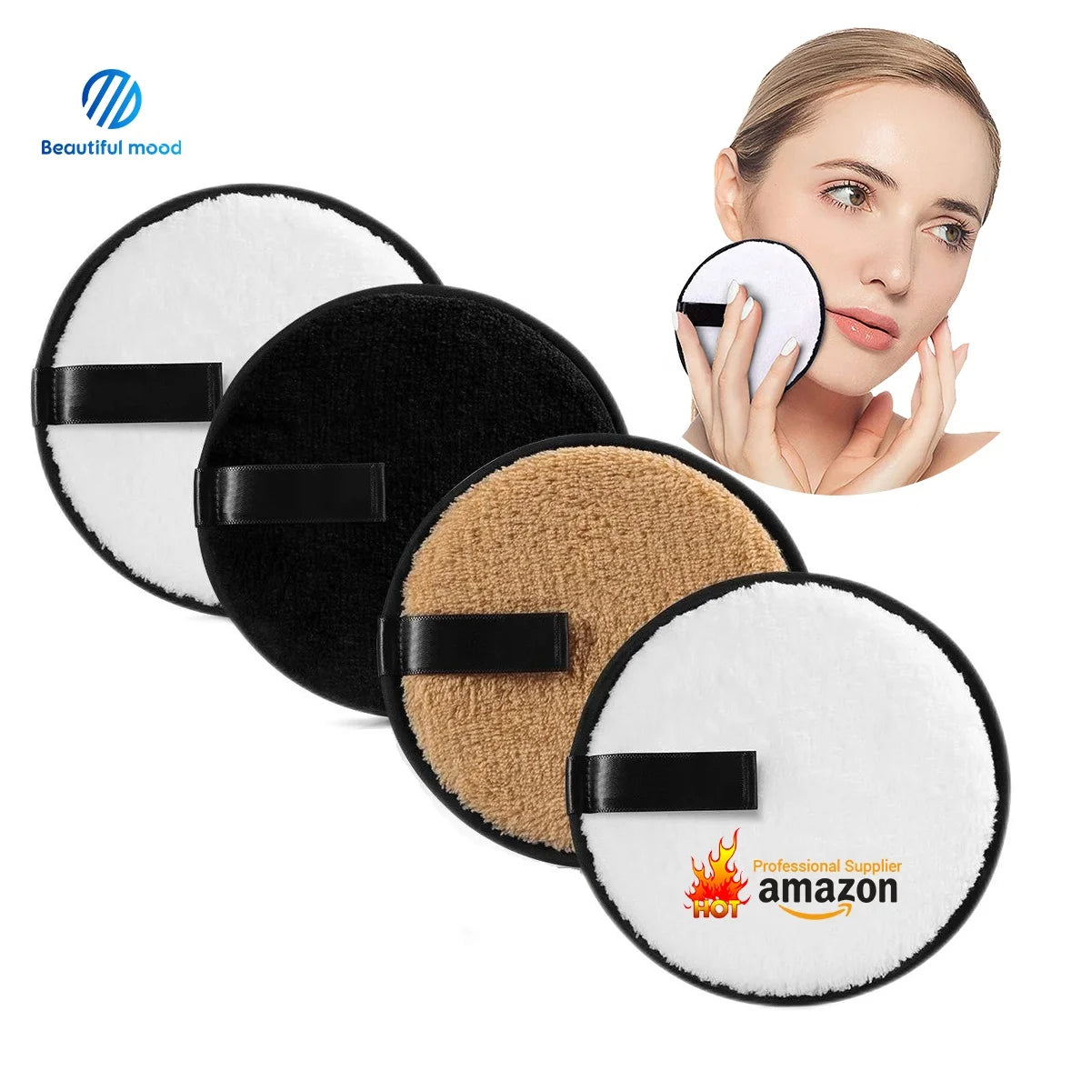 Hot Selling Custom Logo Clear Water Facial Cloth Quick-Dry Reusable Makeup Remover Towel Free Sample
