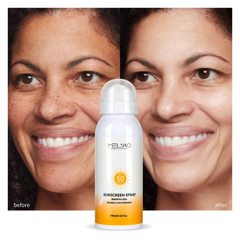 SPF 50 Oil Free Sunscreen UV Clear Face Sunscreen with Zinc Oxide Protects Calms Acne-Prone Skin Lightweight Silky Pump