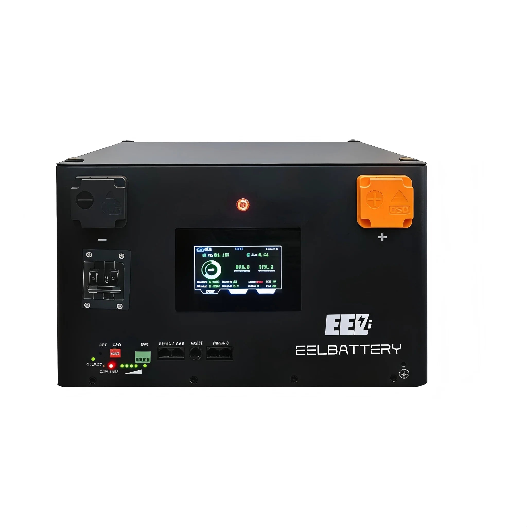 EU Stock EEL V6-Pro JK+LCD 48V DIY Battery Box with JK-V19 200A BMS+250A DC Circuit Breaker for Lithium Iron Battery Cells