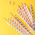 Wholesale Eco-Friendly Biodegradable Disposable Straw Paper Straw for Juice Feature Straw Paper
