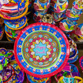 616226 Diwali DIWALI 7"plate Plate 8pcs Paper Plate Diwali Supplies Wholesale