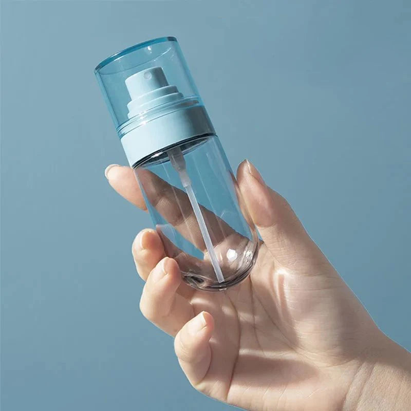 Recyclable 60ml PETG Empty Luxury Cosmetic Bottle Clear Fine Mist Spray Bottle for Perfume Upside Down Transparent Spray Bottle