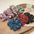 Wholesale French Style Satin Hair Ties Adjustable Elastic Hair Bands and Multicolor Ponytail Holders Woman Lady Accessories