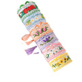 Flower Floral  Plants Design  Custom Polyester Woven Bracelet with Tassels