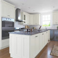 Shaker Modular Kitchen Cabinet Island Furniture Wood European Australian Style Customizable Color Aluminum Alloy Kick Toe