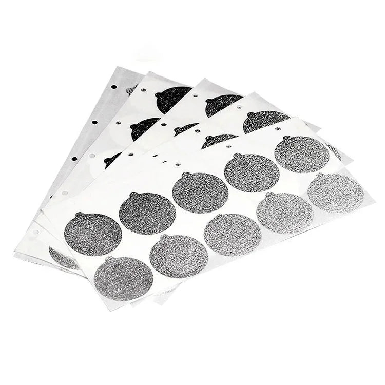 2000pcs 37mm Self Adhesive Aluminum Foil Seal Sticker Lids for Espresso Coffee Capsules