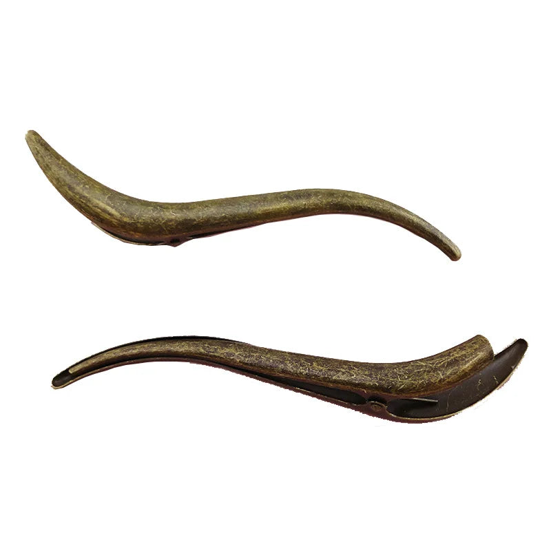 13.0cm Antique Bronze  S shape Metal Beak Clip Plain Alligator Hairpins for DIY Women Hair Accessories Section Hair  Clips