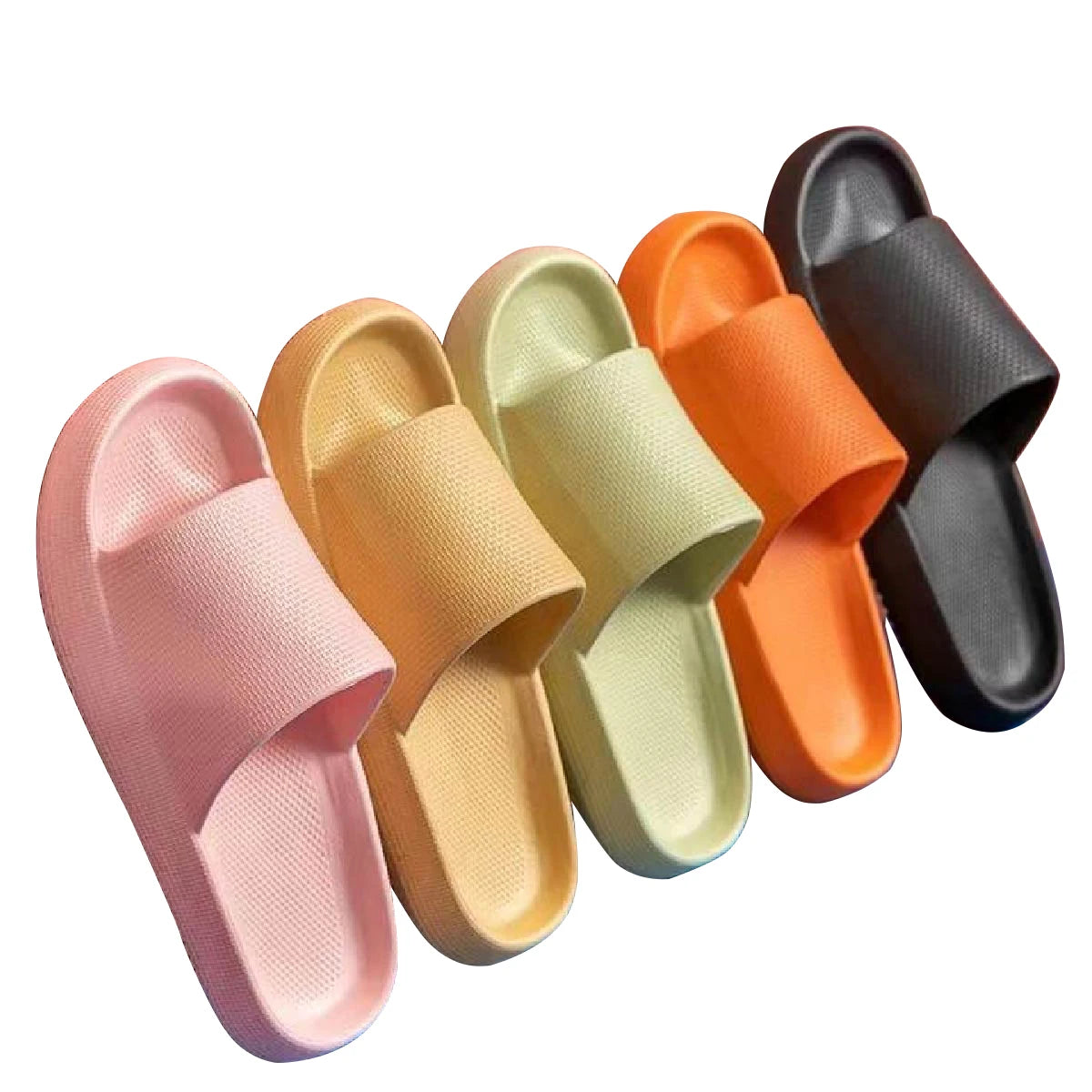 Hot Sale EVA Slide Non-Slip Quick Drying Shower Sandals for Women and Men Open Toe Design for Summer and Spring Seasons
