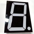 5 Inch Single Digit Brightest ultra Red ( 300-350 Mcd ) 7 Segment Led Display Houkem-50011-A/BUR 10pins LEDs