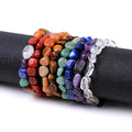 New Chip Tumbled Real Reiki Crystals Gemstones Anti Anxiety Relax Meditation Stone Yoga Balance Spiritual Bracelets