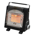 STARCAMP 1700W 2-in-1 Portable Outdoor Camping Butane Gas Heater Stove Steel Iron Aluminium Metal Manual Application for Travel