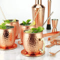 Vintage 530ML Hammered Moscow Mule Mug 304 Stainless Steel for Parties