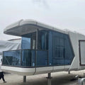 Modern Luxury Prefabricated Mobile Building Houses Space Capsule Container Homes House with Bedroom
