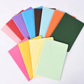 LIUSHUN Thread Sewing & Saddle Stitched Customizable A4/A5/A6 Colorful Card Paper Brown Kraft Journal Notebook
