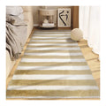 Inventory Double Color Jacquard Faux Rabbit Fur Carpet Living Room Polyester Rugs