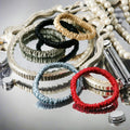Hot Sale 19 Momme 100% Pure Mulberry Satin Hair Ties Elastic Strap No Damage for Thin Skinny Hair Knit Scrunchies